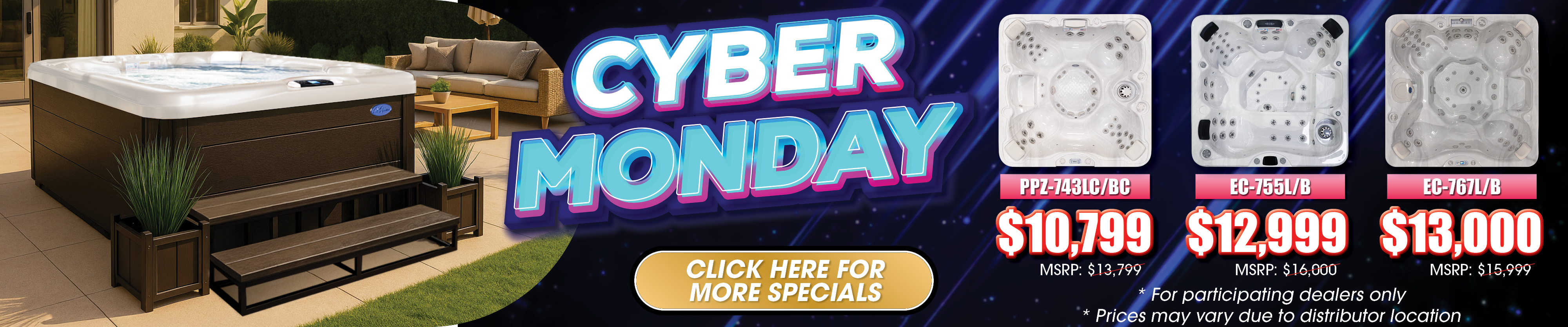 Calspas hot tub being used in a family setting - Chesapeake