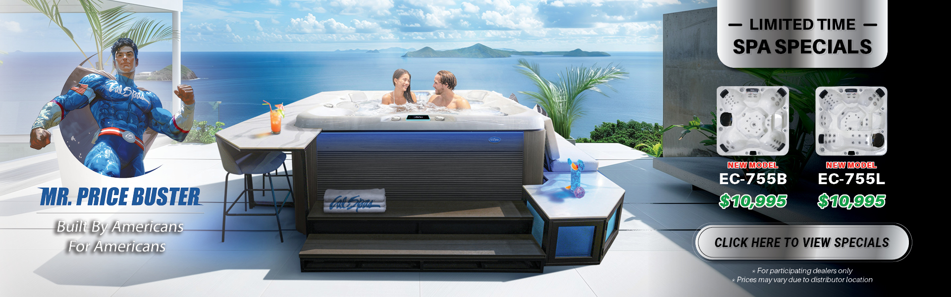Calspas hot tub being used in a family setting - Chesapeake